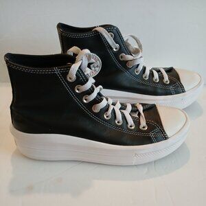 Converse Chuck Taylor All Star Women's Hightop Shoes  8.5 Black and White